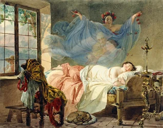Dreams of a Young Girl at Daybreak